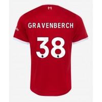 Pánský Fotbalový dres Liverpool Ryan Gravenberch #38 2023-24 Domácí Krátký Rukáv